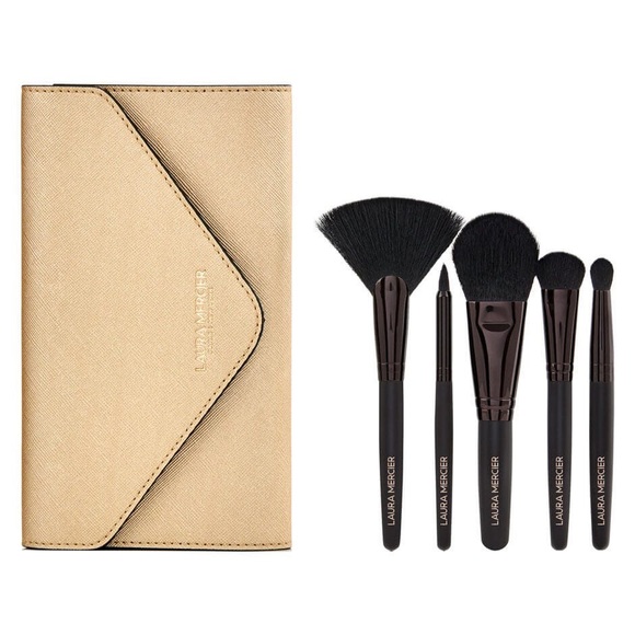 LAURA MERCIER Holiday Collection Sweeping Beauty Essential Brush Collection - Picture 2 of 2